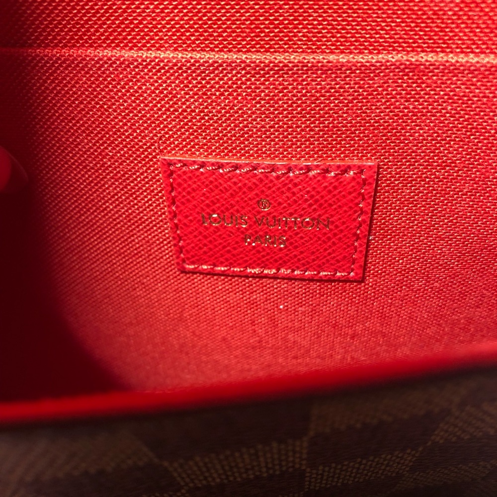 LV Louis Vuitton Felicie Pochette Damier Ebene - Picture 4 of 9